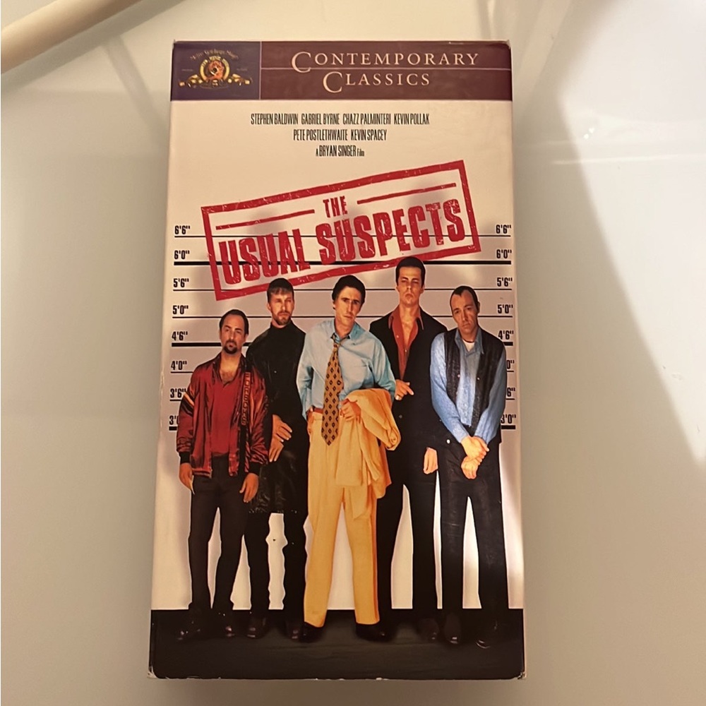 The Usual Suspects VHS